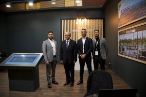 أفتتاح السفير المصري بالسعودية للمعرض وزيارة جناح سكاي أبوظبي 1