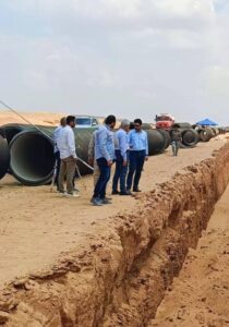 بالصور .. منطقة القادسية بمدينة العبور الجديدة تتزين بالمرافق و الخدمات استجابة لمطالب المواطنين 3 FB IMG 1752604180219 1