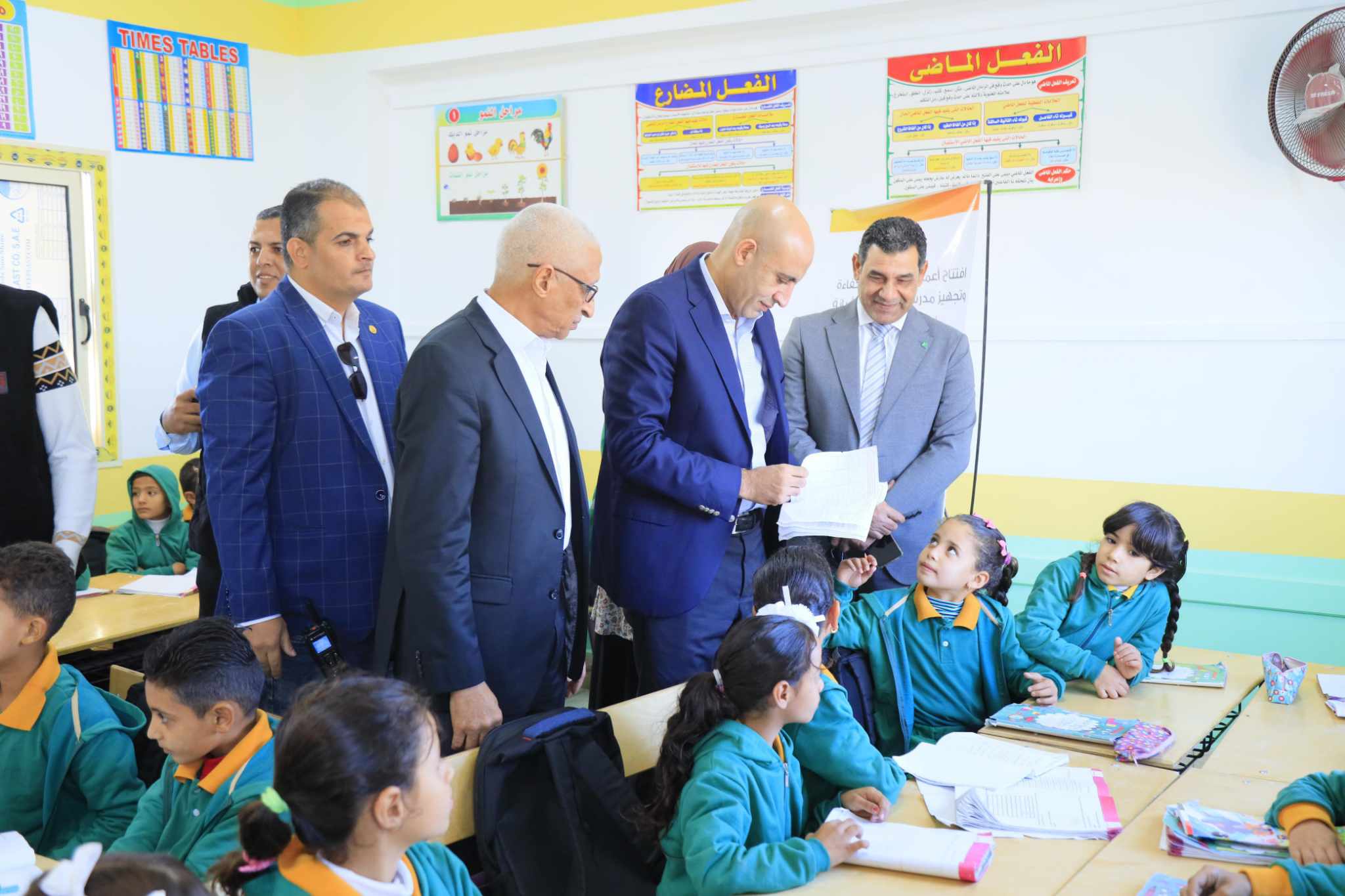 وزير التعليم يتفقد المدارس في شمال سيناء