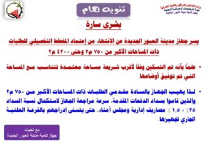 بالأسماء ..جهاز العبور الجديدة يدعو أصحاب الأراضي الكبيرة لاستكمال السداد العاجل قبل القرعة المرتقبة 6 FB IMG 1763117018774